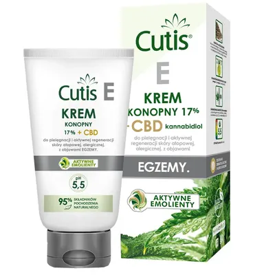 Cutis E, Krem konopny 17% + CBD