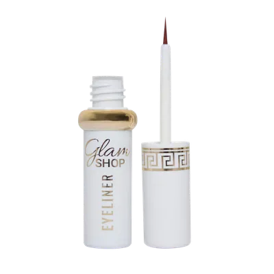 Glam Shop Santorini, Kurort, Płynny eyeliner o perłowym wykończeniu