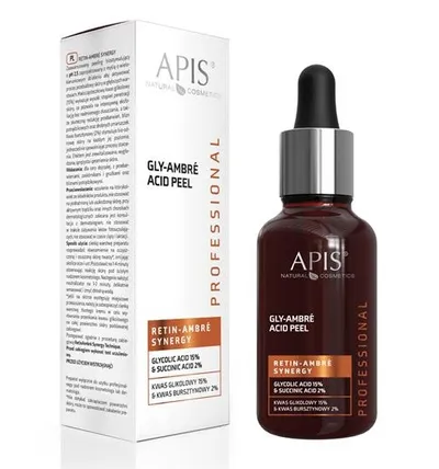 Apis Professional, Gly-Ambre Acid Peel (Peeling z kwasem glikolowym 15% i kwasem bursztynowym 2%)