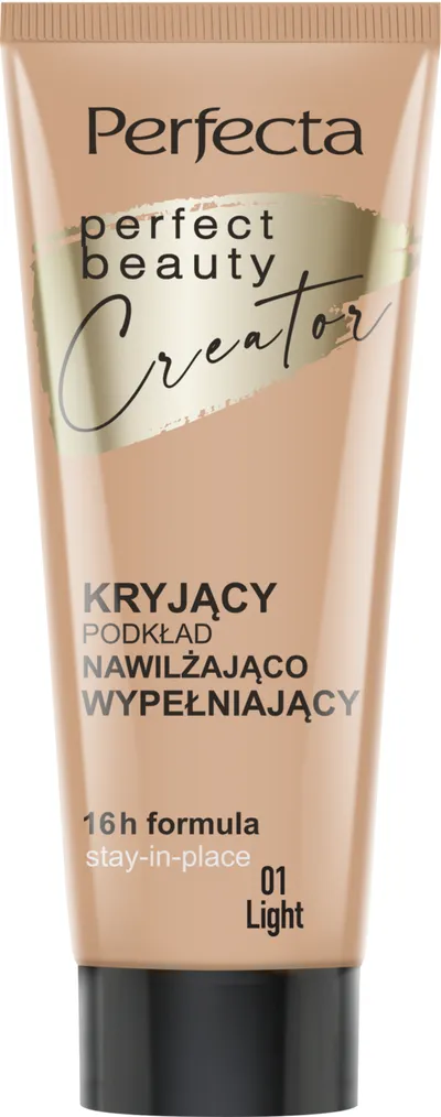 Perfecta Perfect Beauty Creator, Kryjący podkład nawilżająco-wypełniający