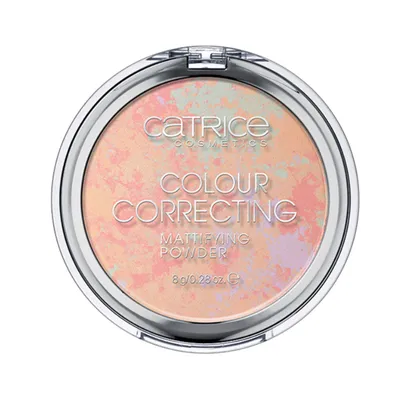 Catrice Colour Correcting Mattifying Powder (Korygujący puder matujący w kompakcie)