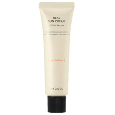 Hyggee Real Sun Cream SPF50+ PA++++ (Krem przeciwsłoneczny)