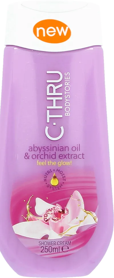 C-Thru Abyssinian Oil& Orchid Extract, Shower Cream (Kremowy żel pod prysznic)