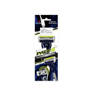 Dorco Pace 6 Disposable Razors For Man (Maszynka do golenia)