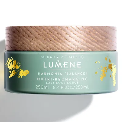 Lumene Harmonia [Balance], Nutri-Recharging Salt Body Scrub (Peeling do ciała)
