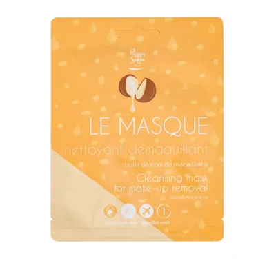Peggy Sage Cleansing Mask for Make-up Removal (Maseczka oczyszczająca do twarzy w płachcie)