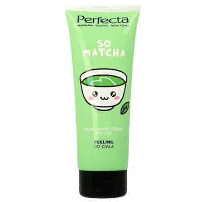 Perfecta So Matcha, Peeling do ciała `Silne nawilżenie i detox`