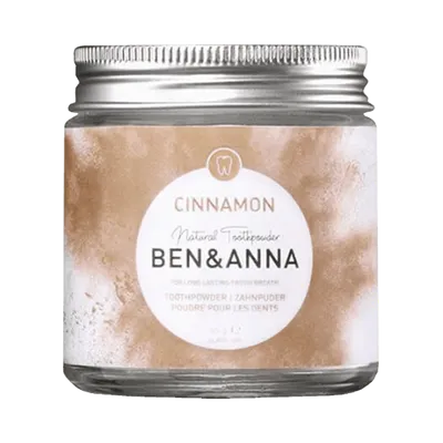Ben&Anna Cinnamon Natural Toothpowder (Naturalny odświeżający proszek do zębów z cynamonem)
