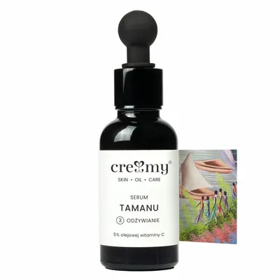 Creamy Serum Tamanu z kwasami LHA i 5% olejowej witaminy C