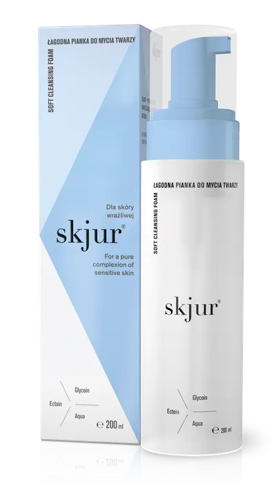 Skjur Soft Cleansing Foam (Łagodna pianka oczyszczająca)