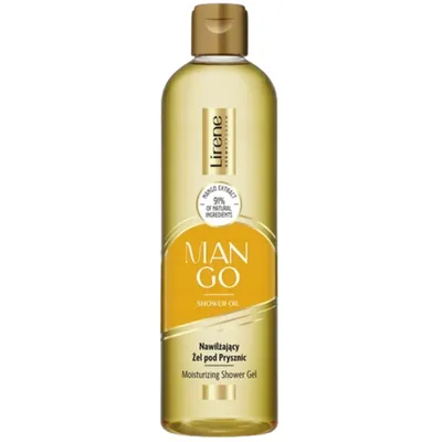 Lirene Dermoprogram Mango, Nawilżający żel pod prysznic