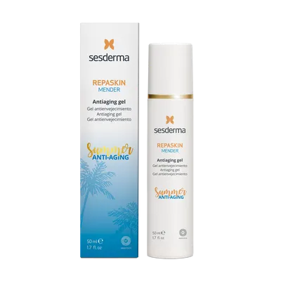 Sesderma Repaskin, Mender Gel Anti-Aging (Naprawczy żel przeciwstarzeniowy przed i w trakcie ekspozycji na słońce)
