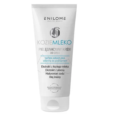 Enilome Healthy Beauty Kozie Mleko, Pielęgnacyjny krem do ciała