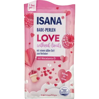 Isana Love Without Limits Bade-Perlen (Perełki do kąpieli)
