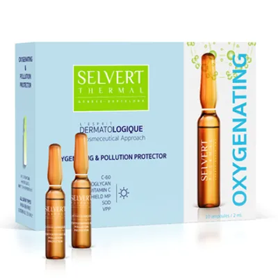 Selvert Thermal Oxygenating & Pollution Protector Ampoules (Ampułki `Natlenianie i ochrona przed zanieczyszczeniem`)