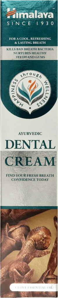 Himalaya Herbals Dental Cream with Clove Essential Oil (Ajurwedyjska pasta do zębów z olejkiem z goździków)