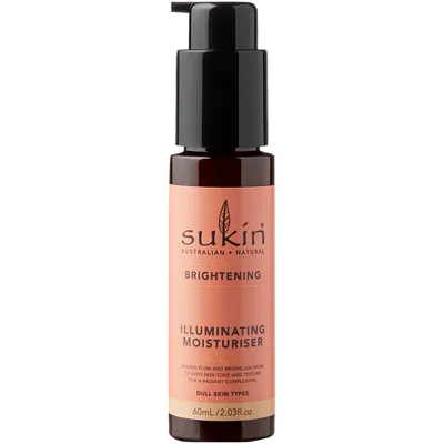 Sukin Brightening Illuminating Moisturiser (Krem do twarzy rozświetlająco-nawilżający)