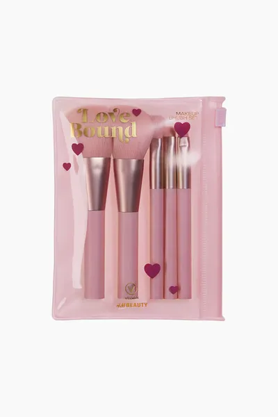 H&M Love Bound, Makeup Brush Set (Zestaw pędzli do makijażu)