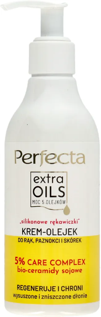 Perfecta Extra Oils, Krem-olejek do rąk, paznokci i skórek