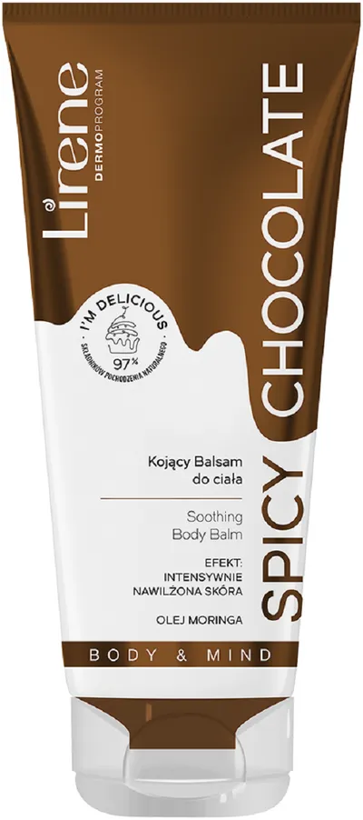 Lirene Dermoprogram Body & Mind, Kojący balsam do ciała `Spicy Chocolate`