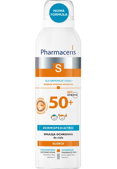 Pharmaceris S, Emulsja Ochronna do ciała SPF 50+ spray z multipozycyjną aplikacją 360°