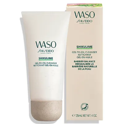 Shiseido Waso, Gel-to-Oil Cleanser (Hybrydowy produkt do usuwania makijażu)