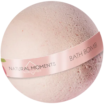 Organique Natural Moments by Organique, Bath Bomb Red Currant (Kula do kąpieli)