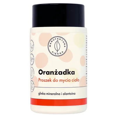 Manufaktura Piękna Proszek do mycia ciała `Oranżadka`