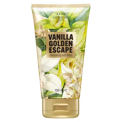 Avon Naturals Body, Vanilla Golden Escape, Shimmering Body Lotion (Lśniący balsam do ciała)