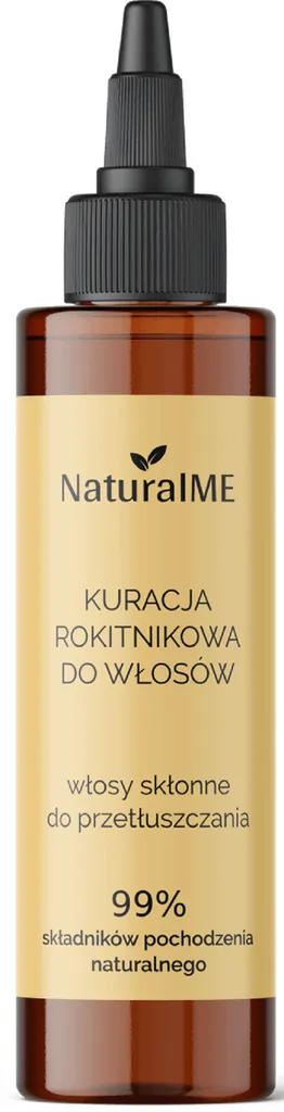 NaturalME Kuracja rokitnikowa do włosów tłustych