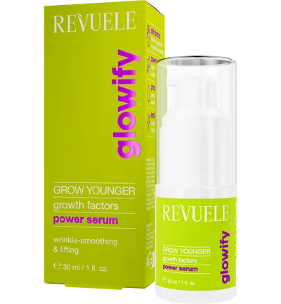 Revuele Glowify, Grow Younger, Growth Factors Power Serum (Serum do twarzy z czynnikami wzrostu)
