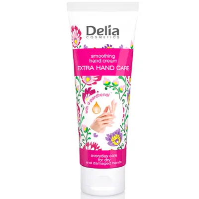 Delia Extra Hand Care (Wygładzający krem do rąk z d-pantenolem)