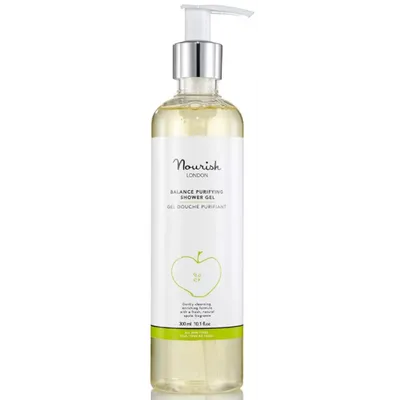 Nourish London Balance Shower Gel (Jabłkowy oczyszczający żel pod prysznic)