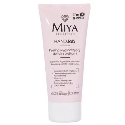 Miya Cosmetics HAND.lab, Peeling wygładzający z olejami do dłoni i paznokci