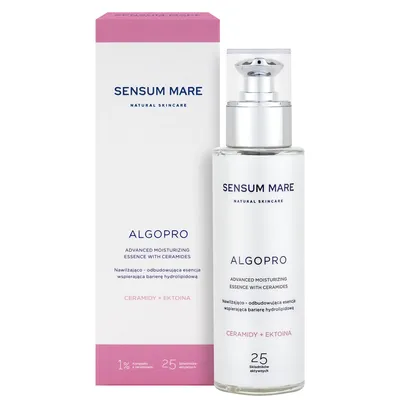 Sensum Mare Dermocosmetics Algopro, Advanced Moisturizing Essence with Ceramides (Nawilżająco-odbudowująca esencja wspierająca barierę hydrolipidową)