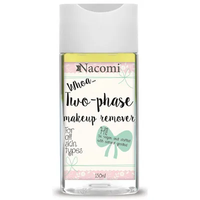 Nacomi Two Phase Oil Double Effect, Makeup Remover (Płyn dwufazowy do demakijażu)