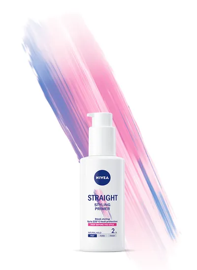 Nivea Straight Styling Primer (Primer przygotowujący włosy do stylizacji `Wygładzenie i ochrona przed wysoką temperaturą`)