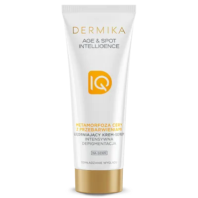 Dermika Age & Spot Intelligence, Ujędrniający krem-serum na dzień