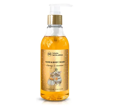 Stara Mydlarnia Orange & Cinnamon, Hand & Body Wash (Mydło do rąk i ciała)