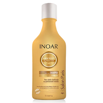Inoar Absolut DayMoist, Shampoo (Szampon głęboko nawilżający do włosów zniszczonych i farbowanych)