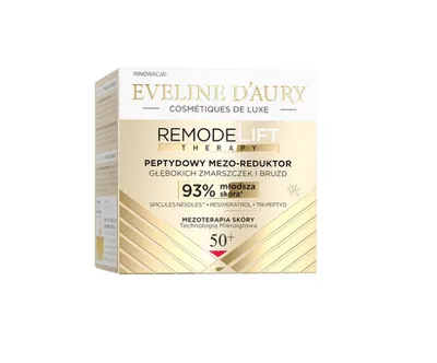 Eveline Cosmetics Eveline D’Aury RemodeLift Therapy, Peptydowy mezo-reduktor głębokich zmarszczek i bruzd 50+