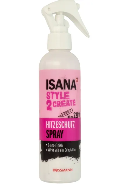 Isana Style2Create, Heat Protect Spray (Spray ochronny do włosów ( nowa wersja))