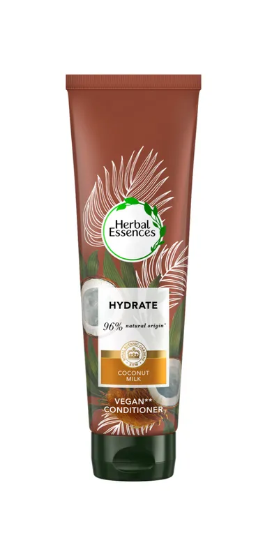 Herbal Essences Hydrate, Coconut Milk Vegan Conditioner (Nawilżająca odżywka do włosów Mleko kokosowe)