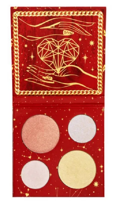NYX Professional Makeup Gimme Super Stars, Highlighter Palette (Paleta rozświetlaczy)
