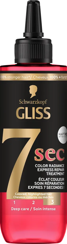 Schwarzkopf Gliss 7Sec Express Repair Treatment Colour Perfector (Maska do włosów farbowanych i rozjaśnianych)