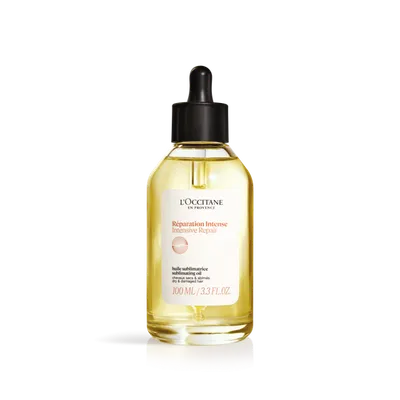 L'Occitane Aromachologie, Reparation Intense, Huile Infusee Enrichie Cheveux (Intensywnie regenerujący olejek do włosów)
