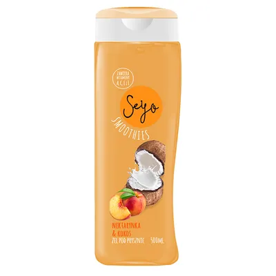Seyo Smoothies, Żel pod prysznic 'Nektarynka i kokos'