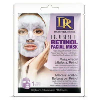 Daggett & Ramsdell Bubble Retinol Facial Mask (Maska bąbelkowa z retinolem)