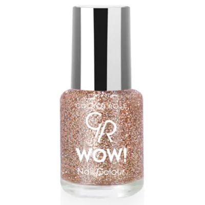 Golden Rose Wow Nail Lacquer Glitter (Brokatowy lakier do paznokci)