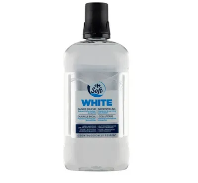 Carrefour Soft, White Mouthwash (Płyn do płukania jamy ustnej)